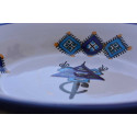 Hand-Painted Decorative Serving Plate