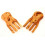 Smooth Wooden Salad Server Tongs / Salad hands