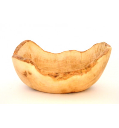 Wooden Raw-Edged Fruit Bowl