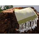 Fouta rayas verde