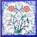 Azulejo de mesa Cruz Flores