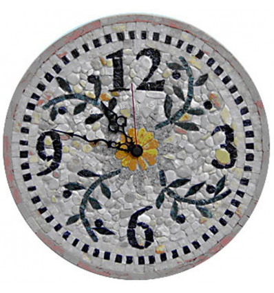 Mosaic Wall Clock
