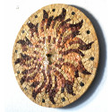 Mosaic-Wanduhr: D 35 cm