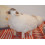 wooden sheep stool
