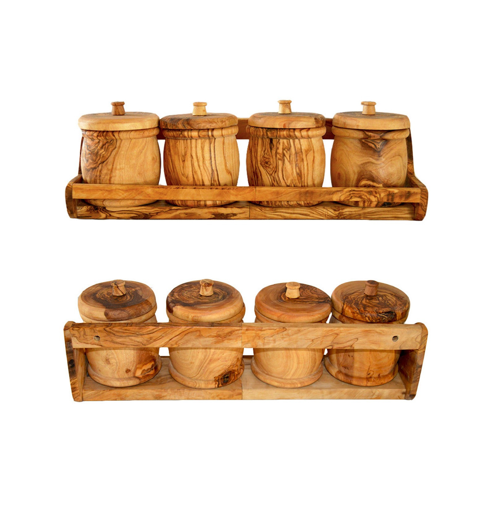 Lazy Susan Turntable, 2 ripiani - 25cm portaspezie girevole, organizer cucina, condimento Organizzatori per armadio dispensa cucina controsoffitto