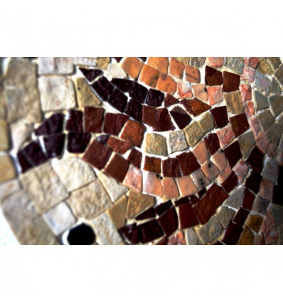 Mosaico orologio da parete: D 35 cm