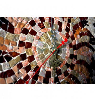 Unique Mosaic Wall Clock