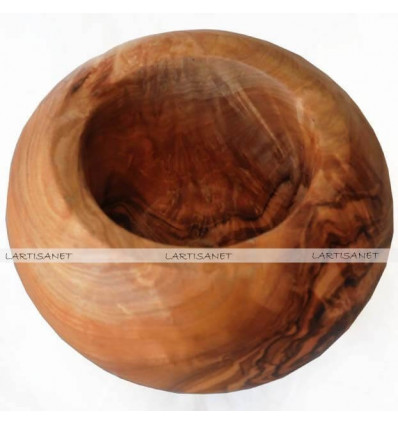 Olive Wood Pestle and Mortar 10 CM 