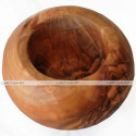 Olive Wood Pestle and Mortar 10 CM 