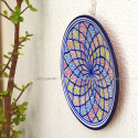 Decorative pottery wall plate