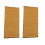 rush matting rugs (set of 2)