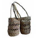 Basket for onions and garlic (Set of 3)