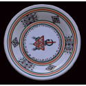 Hand-Painted Decorative Serving Plate