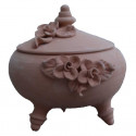 Sculpted Flower Candy Bowl
