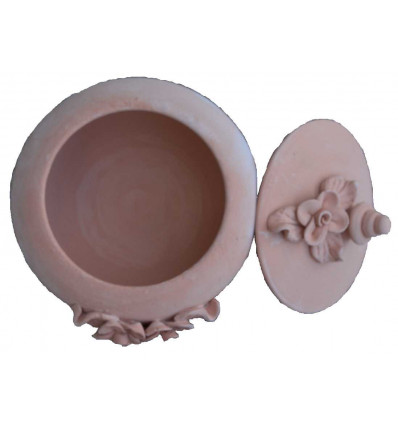 Sculpted Flower Candy Bowl