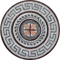 Roman mosaic medallion